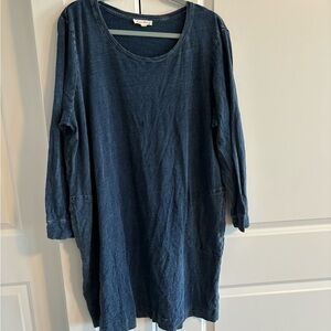 Jane and Delancey Indigo Tunic Top